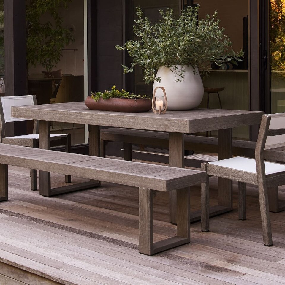 Portside Outdoor Textilene Dining Chair West Elm Australia